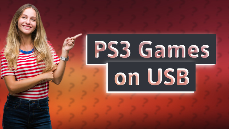PS3 Games on USB