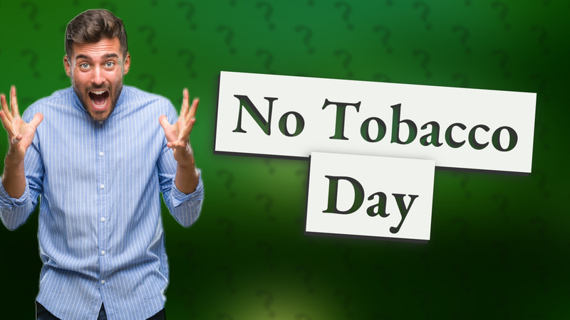 No Tobacco Day