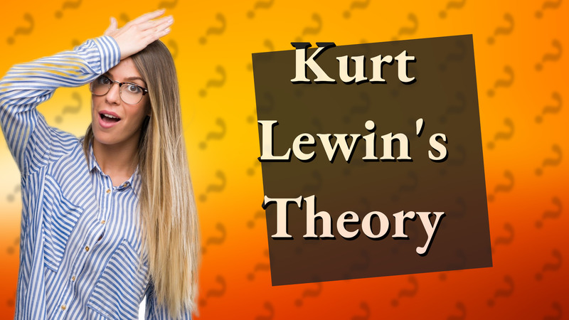Kurt Lewin's Theory