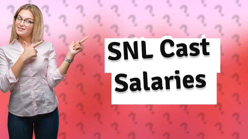 SNL Cast Salaries