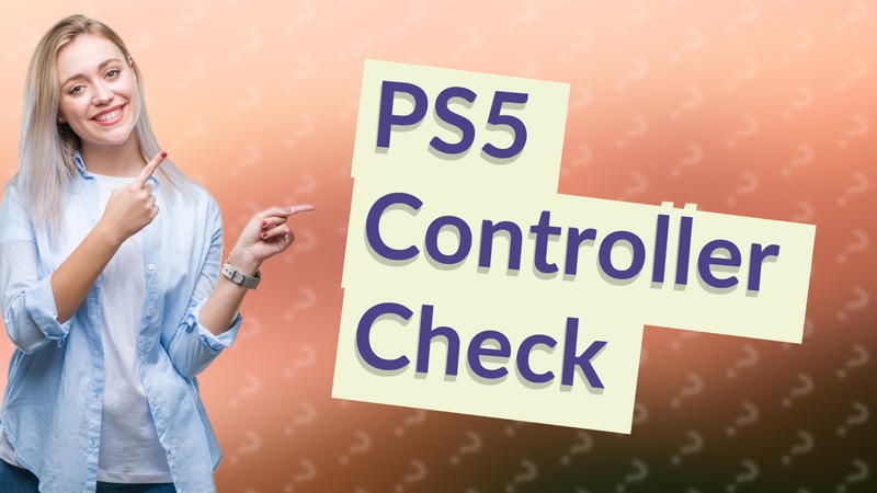 PS5 Controller Check