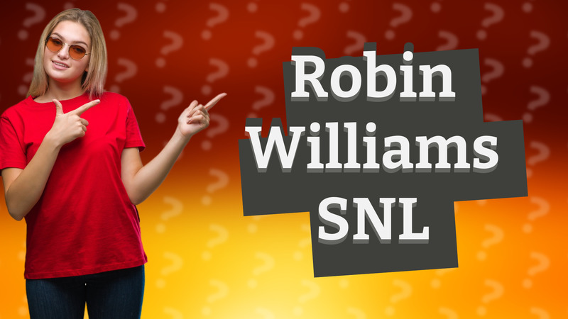 Robin Williams SNL
