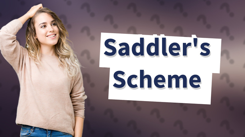 Saddler's Scheme
