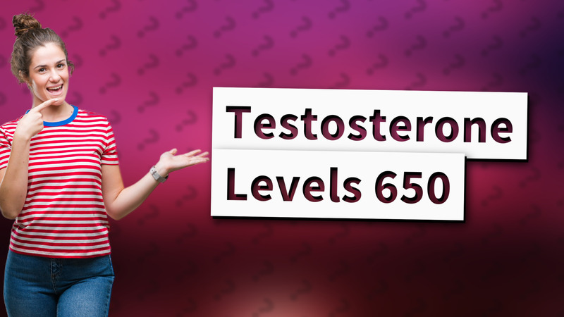Testosterone Levels 650