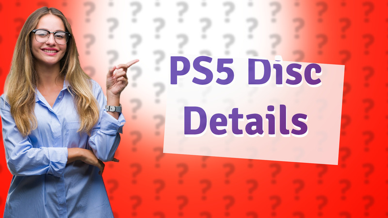 PS5 Disc Details