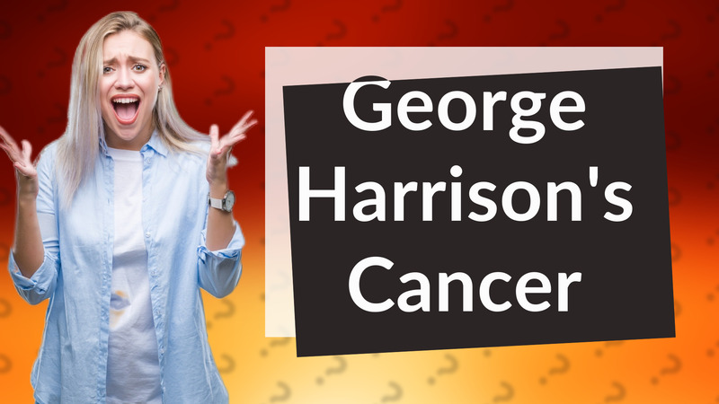 George Harrison's Cancer