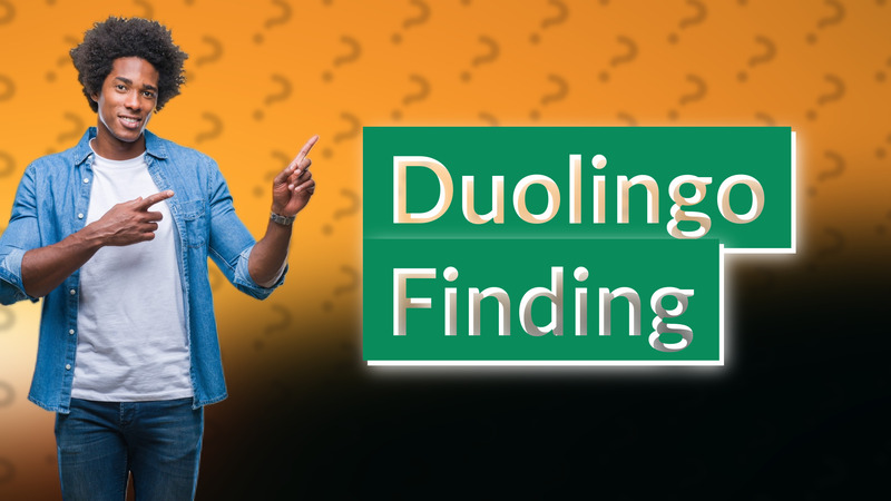 Duolingo Finding