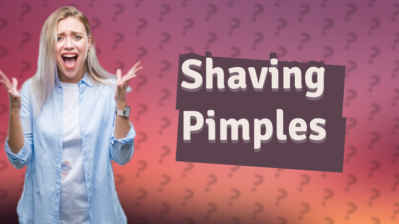 Shaving Pimples