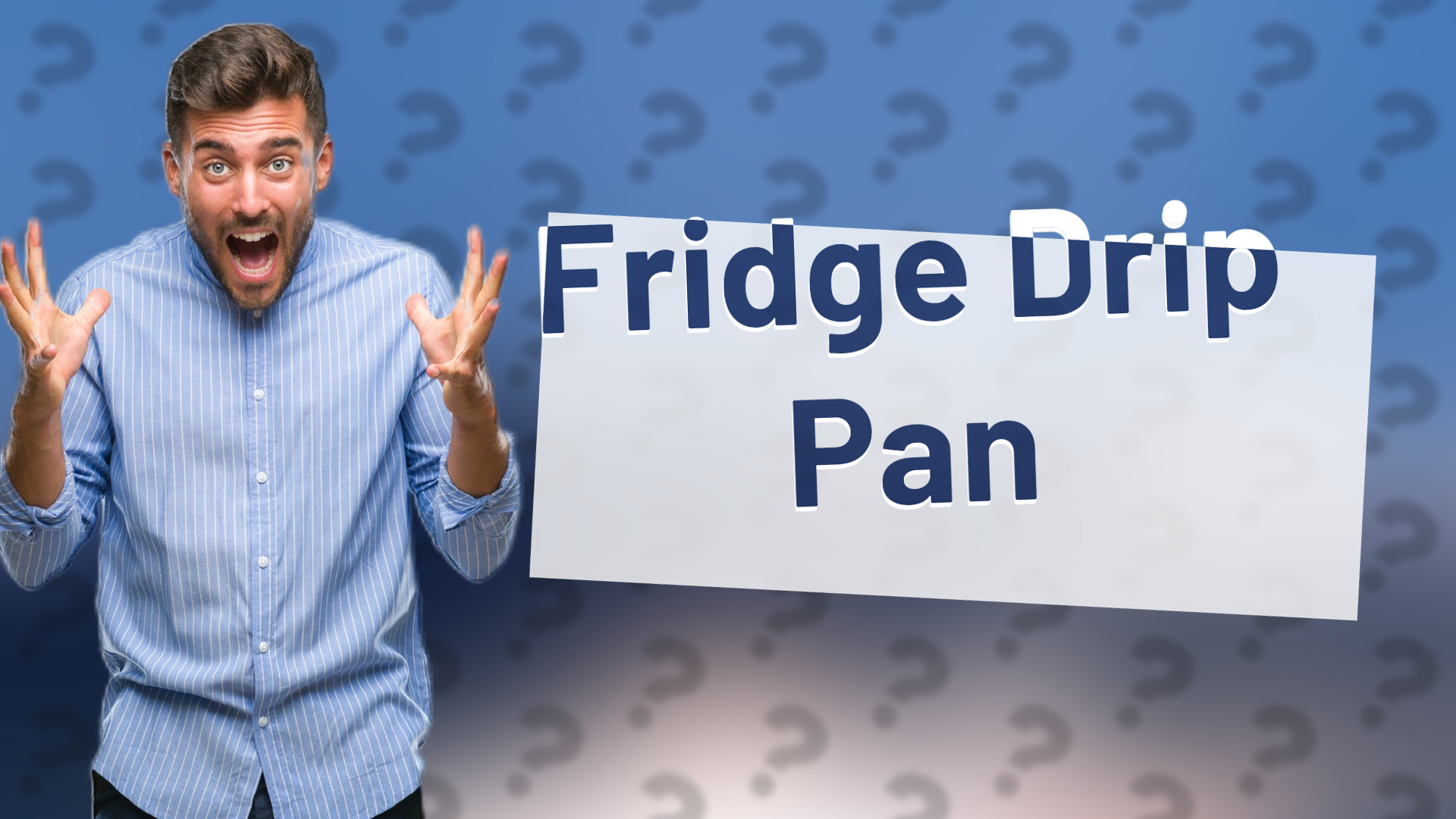 Fridge Drip Pan