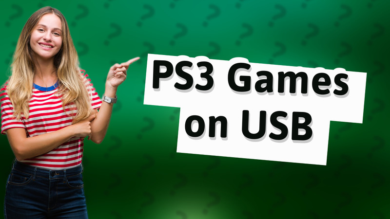 PS3 Games on USB