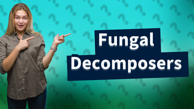 Fungal Decomposers