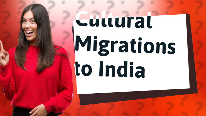 Cultural Migrations to India