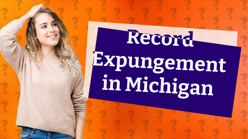 Record Expungement in Michigan