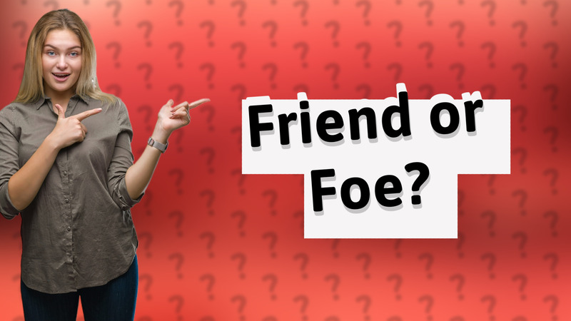 Friend or Foe?