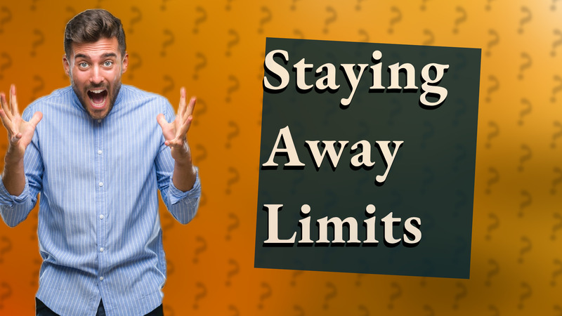 Staying Away Limits
