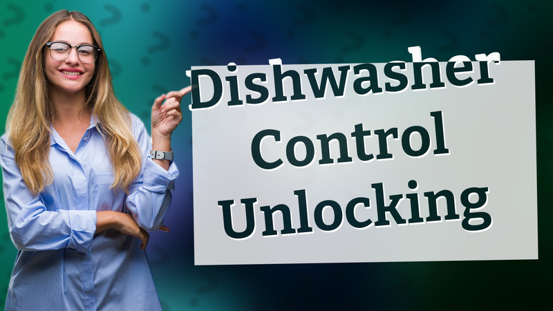 Dishwasher Control Unlocking