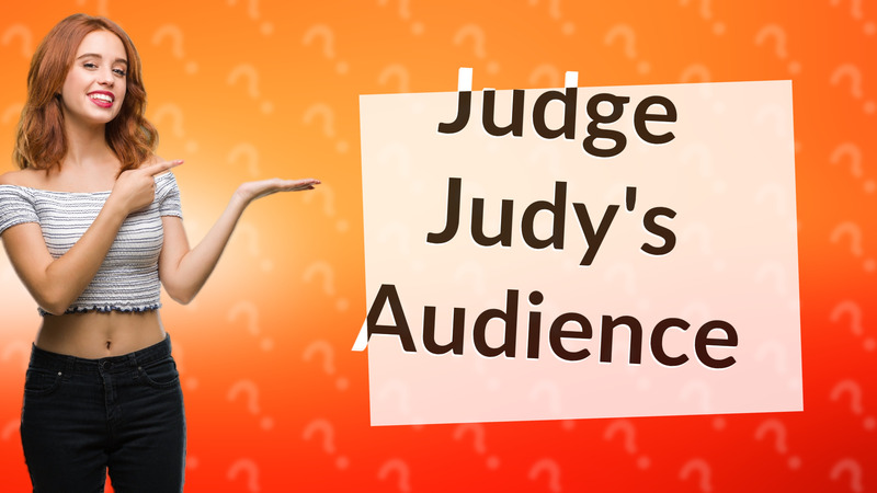 Judge Judy's Audience