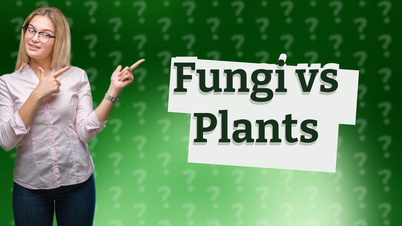 Fungi vs Plants