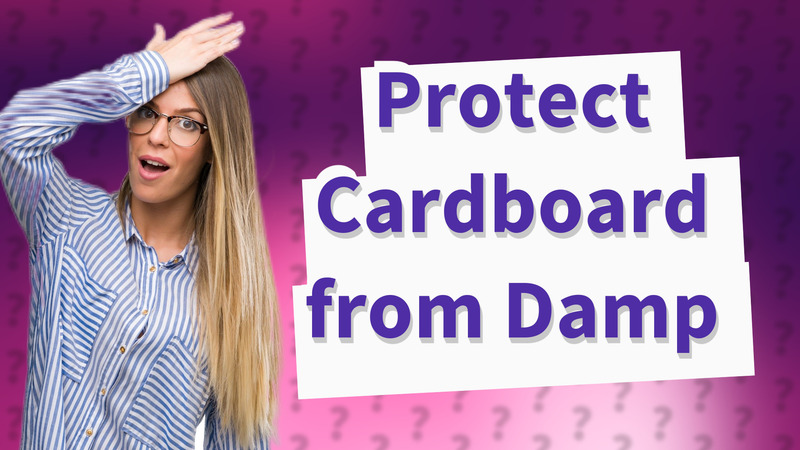 Protect Cardboard from Damp