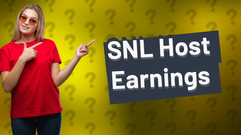 SNL Host Earnings