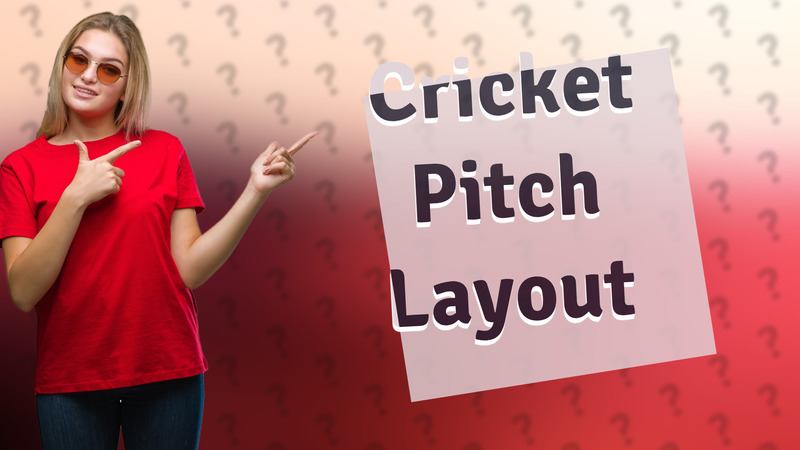 Cricket Pitch Layout