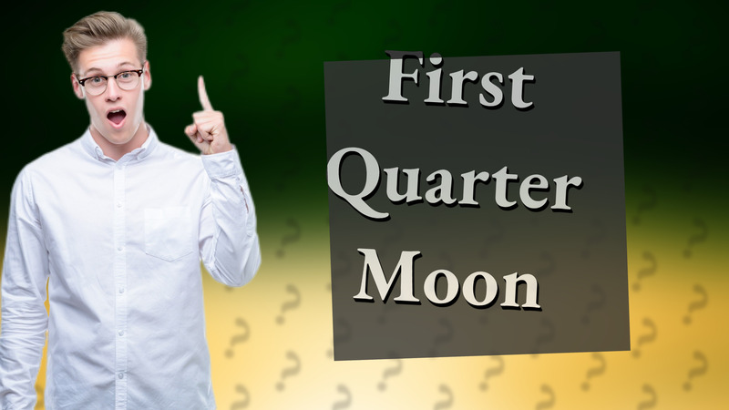 First Quarter Moon