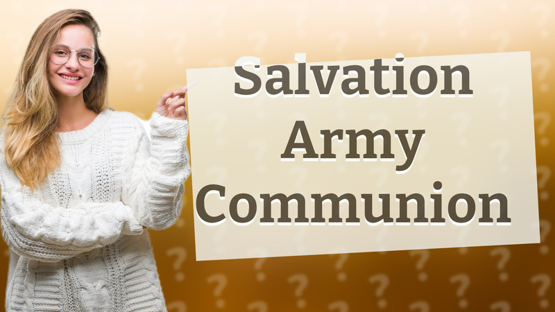 Salvation Army Communion
