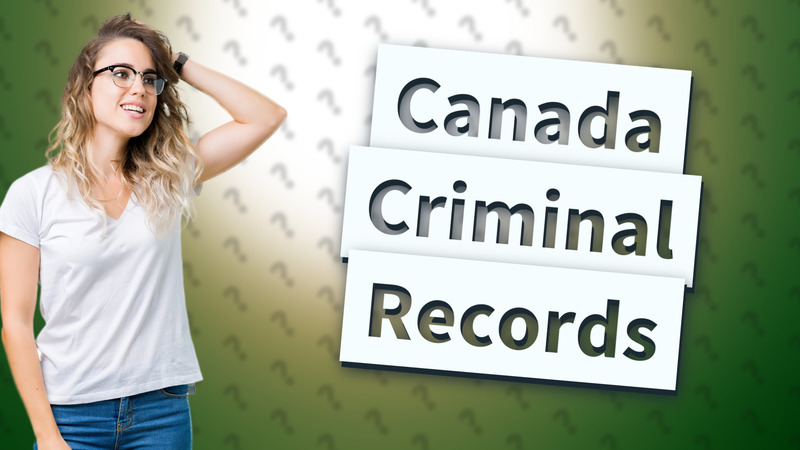 Canada Criminal Records