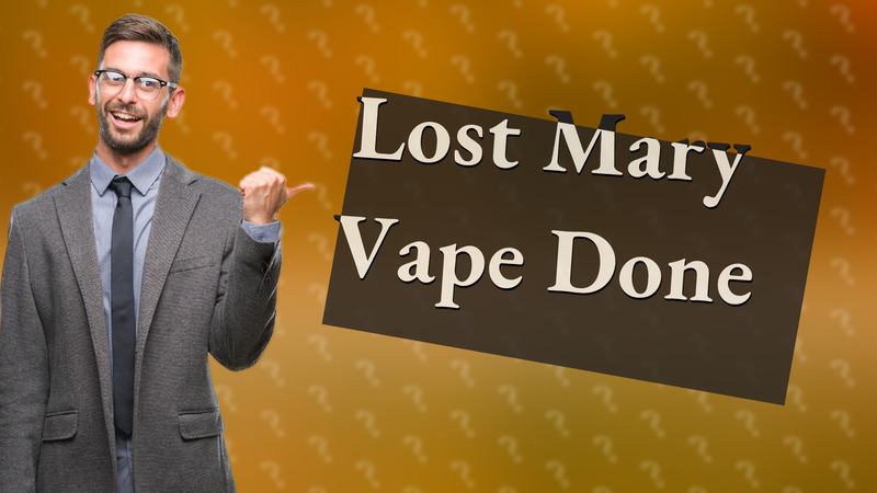 Lost Mary Vape Done