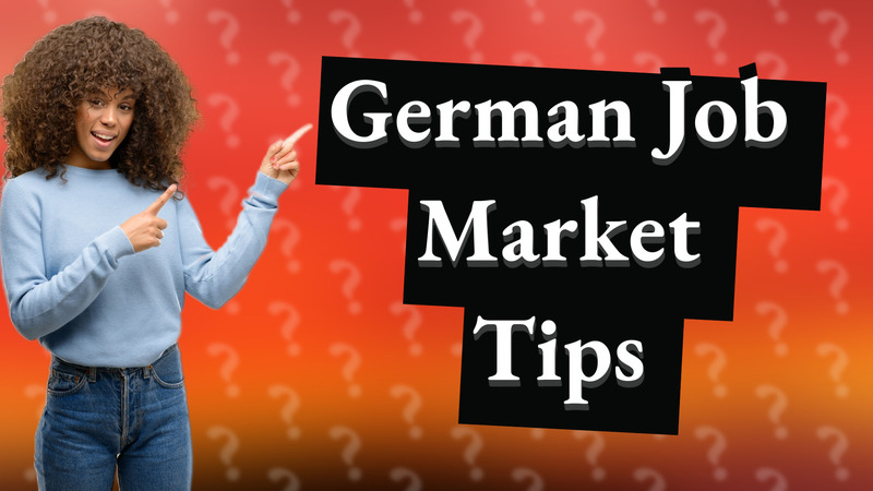 German Job Market Tips