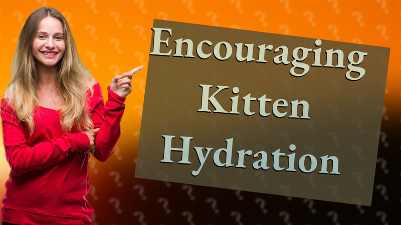 Encouraging Kitten Hydration