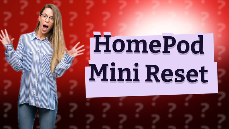HomePod Mini Reset