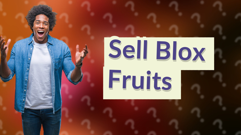 Sell Blox Fruits