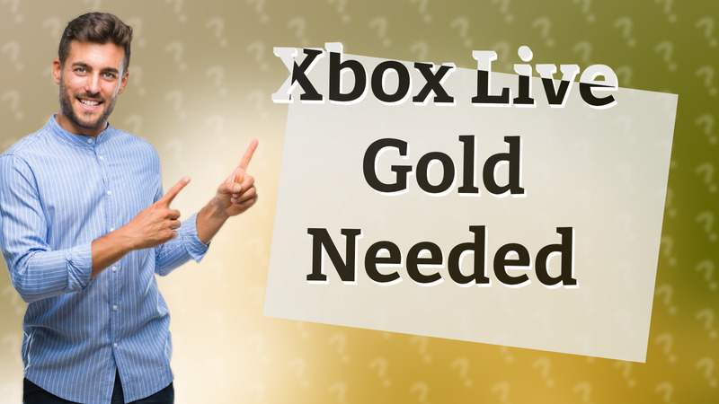 Xbox Live Gold Needed