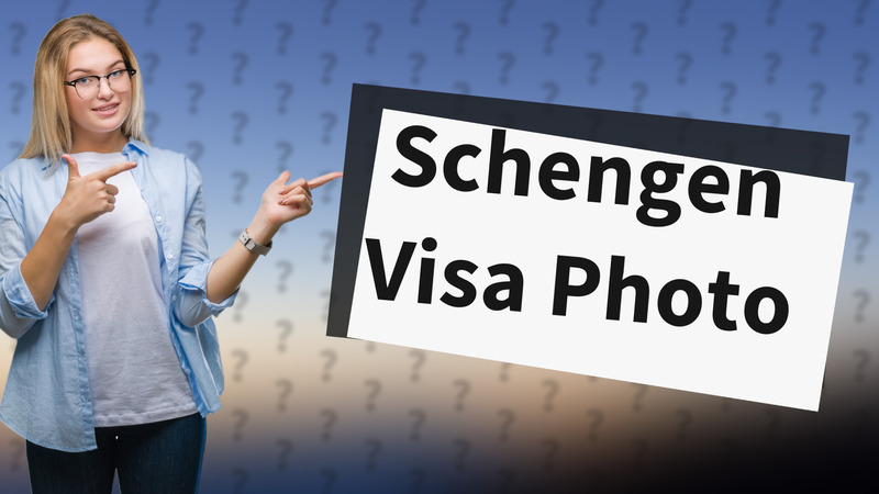 Schengen Visa Photo