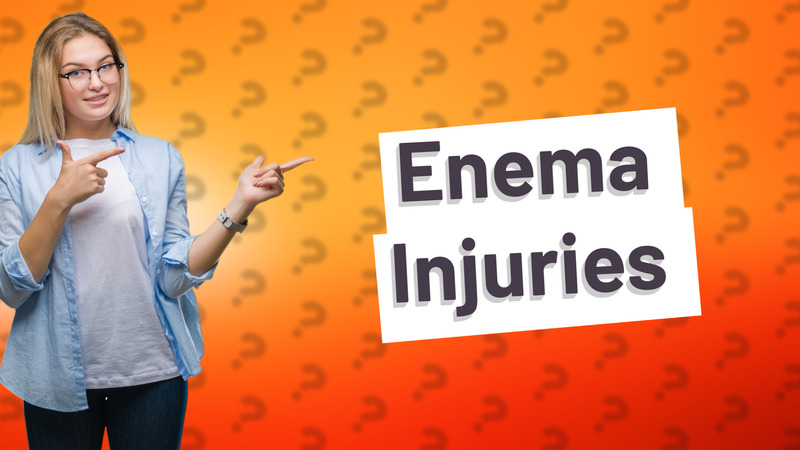 Enema Injuries