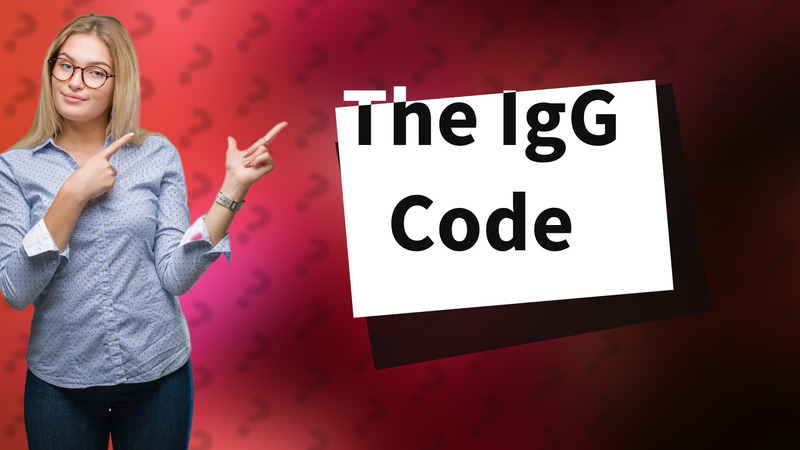 The IgG Code
