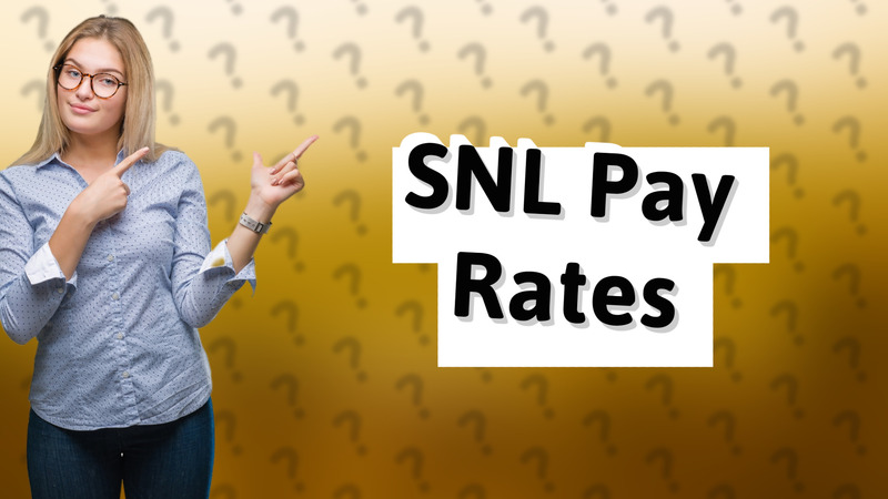 SNL Pay Rates