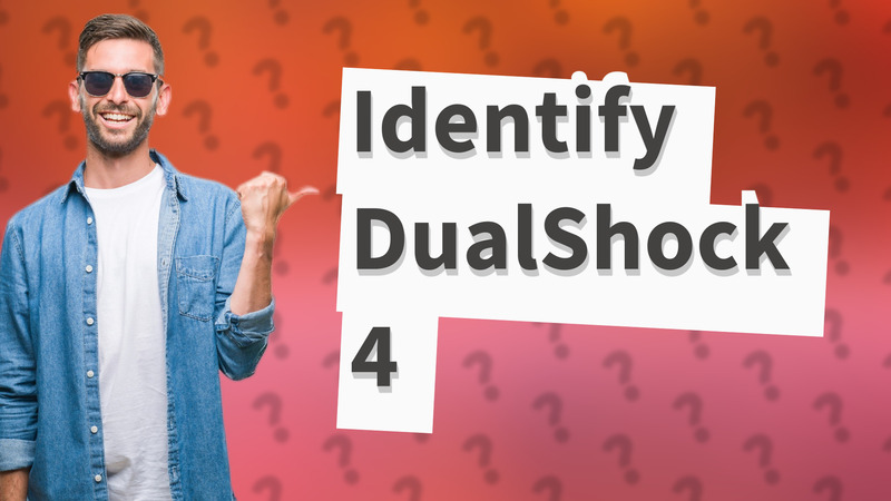 Identify DualShock 4