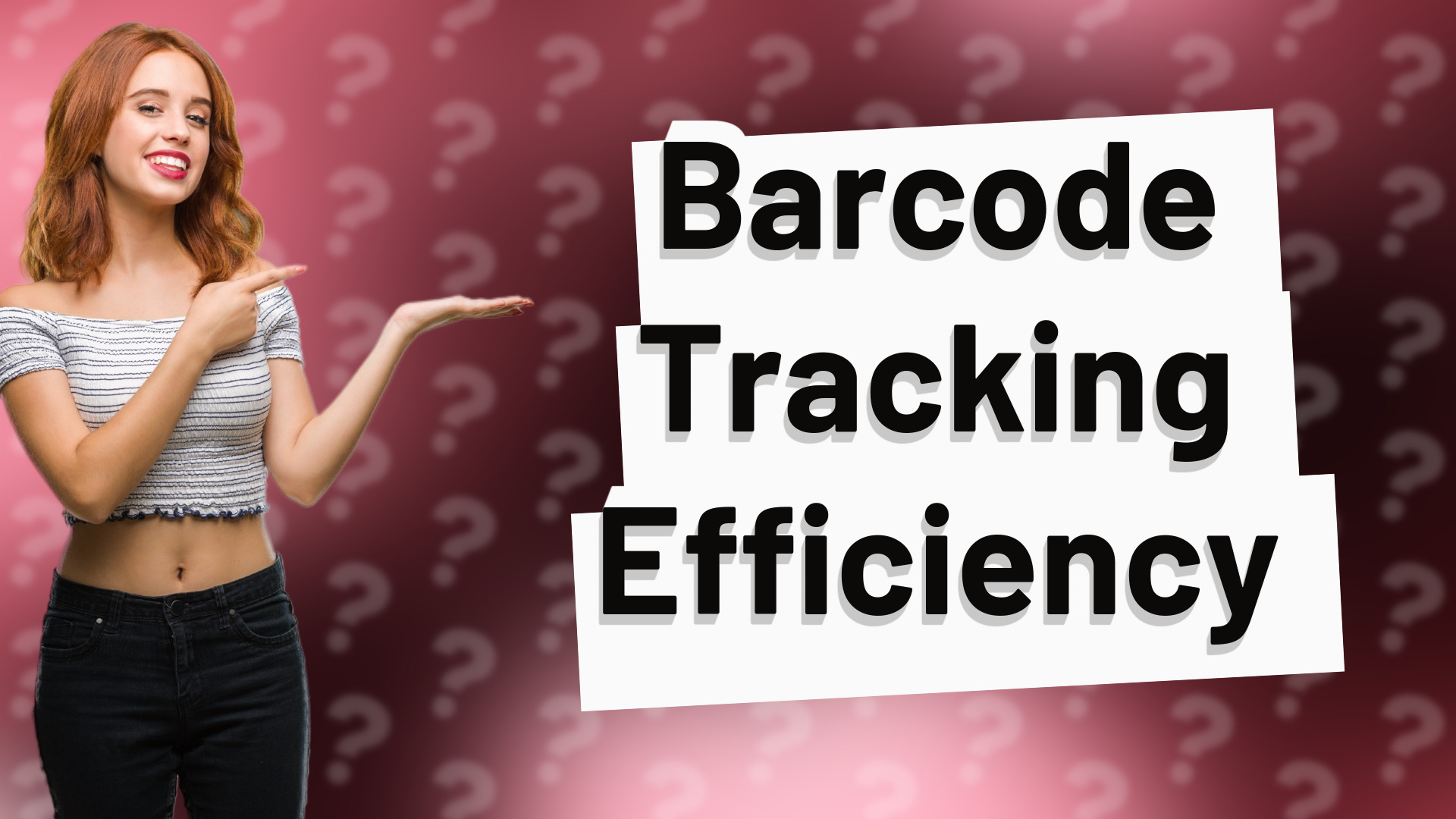 Barcode Tracking Efficiency