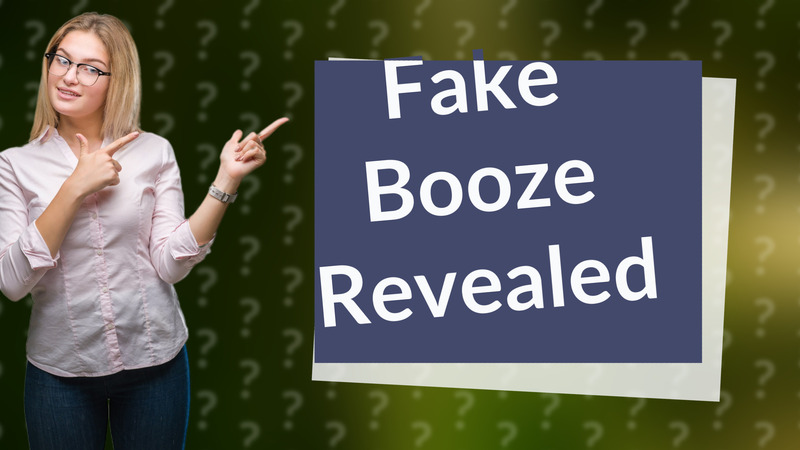 Fake Booze Revealed