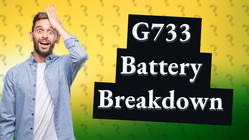 G733 Battery Breakdown