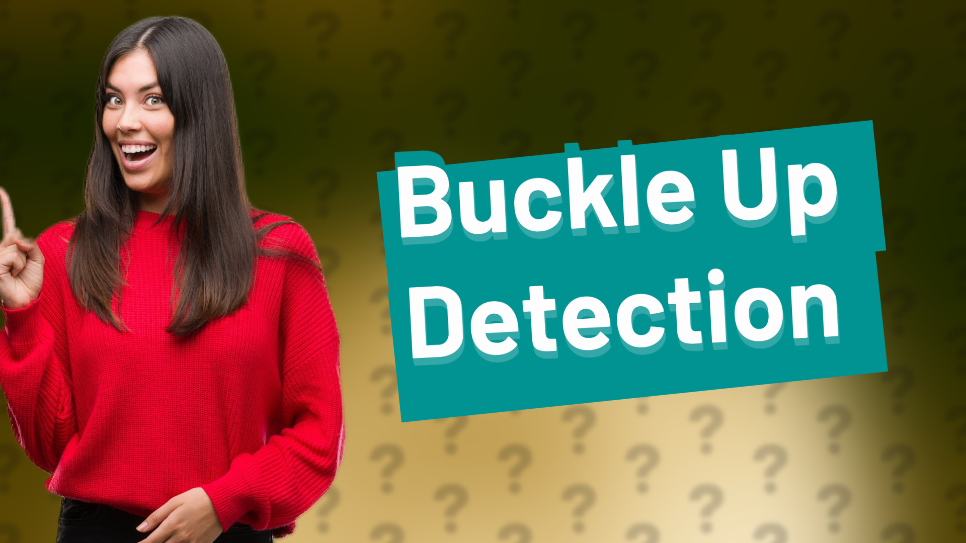Buckle Up Detection