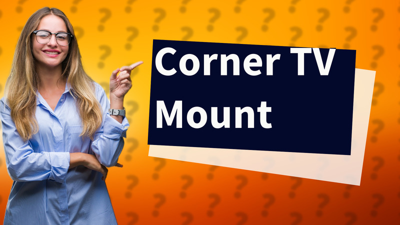 Corner TV Mount