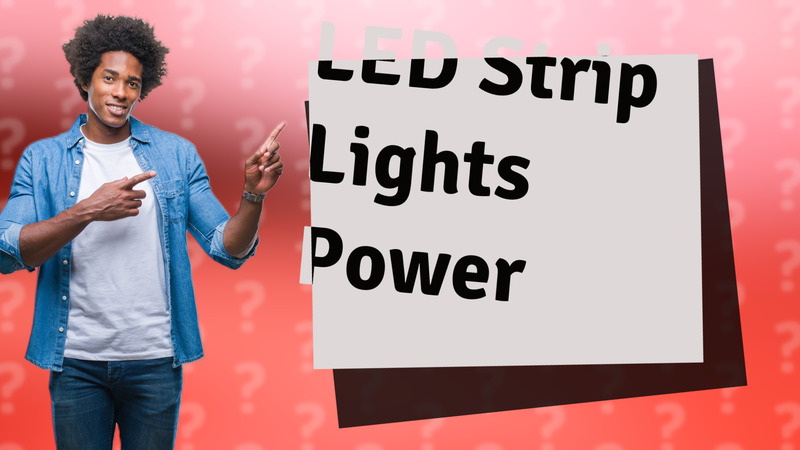 LED Strip Lights Power