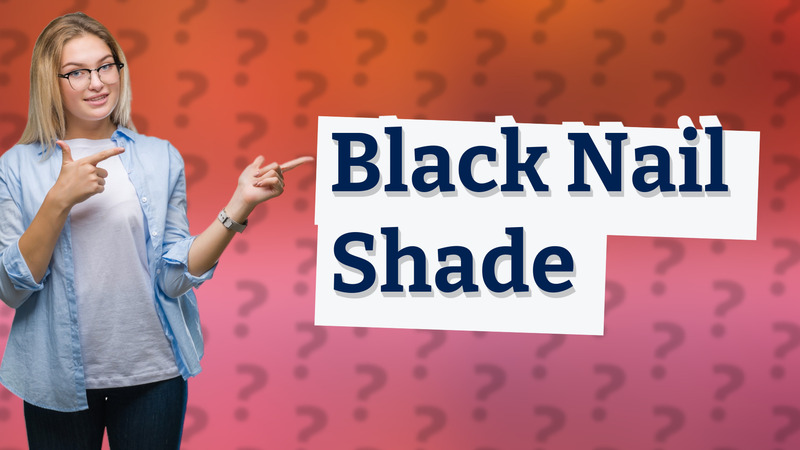 Black Nail Shade