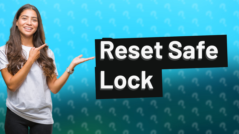 Reset Safe Lock