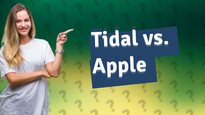 Tidal vs. Apple