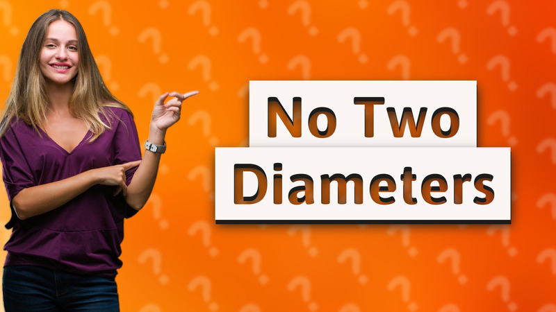 No Two Diameters