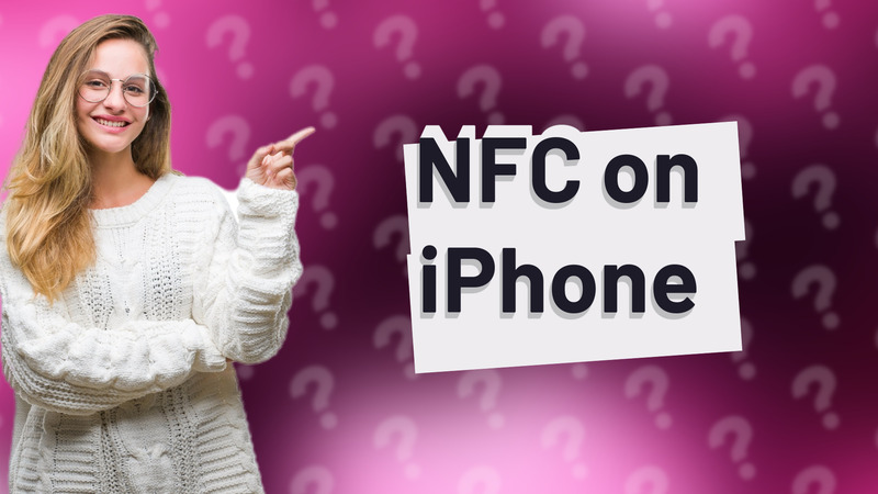 NFC on iPhone